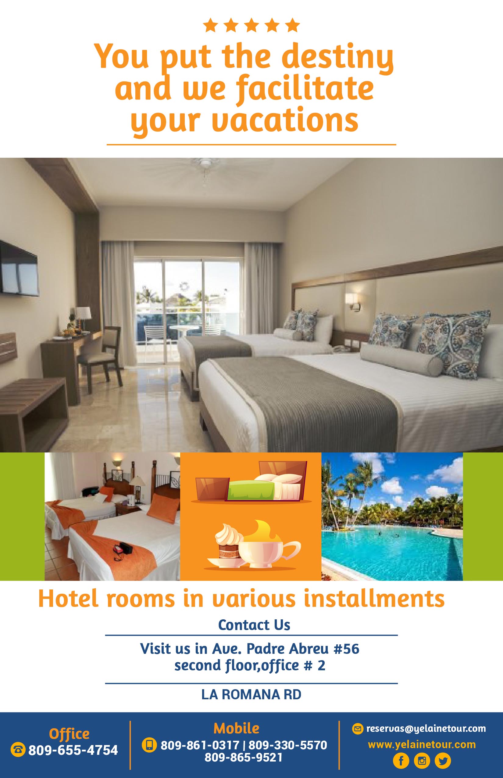 Hotel reservations